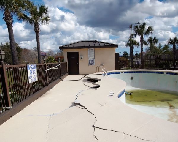 Cracked Patio Repair in Lebanon
