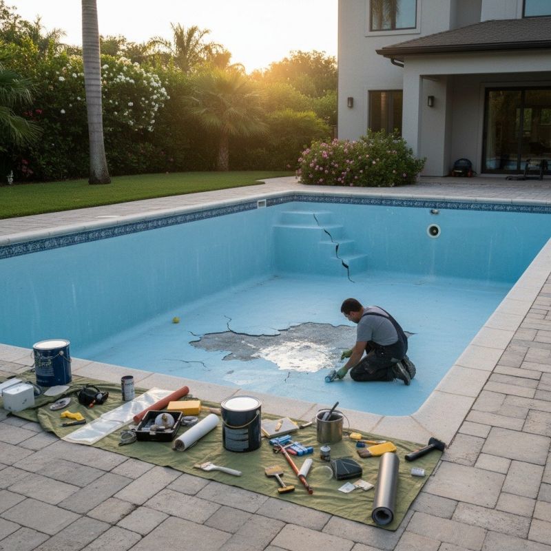 Pool Slab Repair